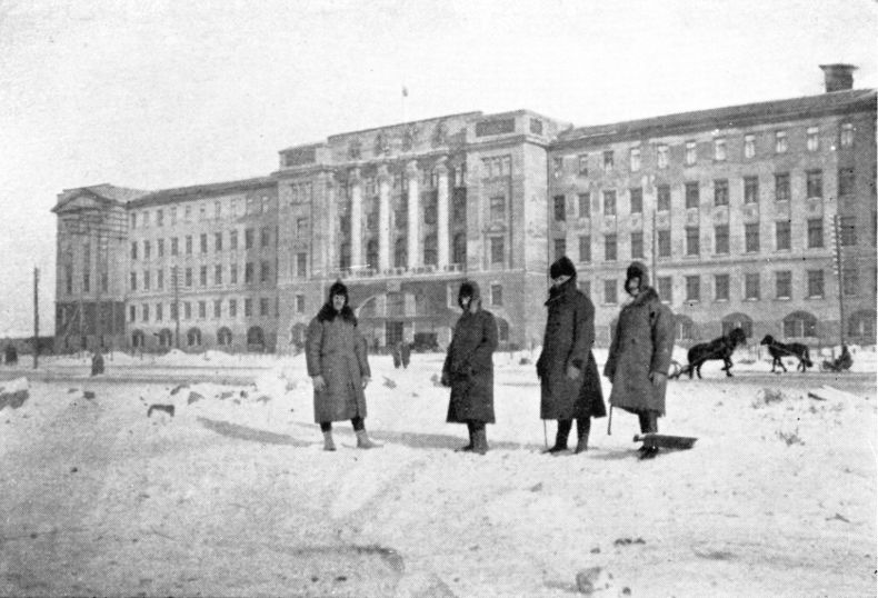 Russian Headquarters 'Staffka' At Omsk