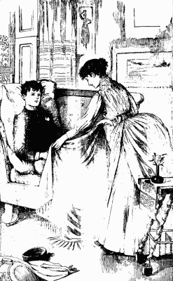 Clover spread a shawl over him Clover spread a shawl over him