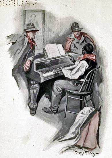 I drank in the melody with a new sense of its wild and
melancholy beauty.