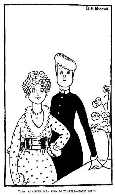 "THE MINISTER HAS TWO DAUGHTERS&mdash;BOTH GIRLS"