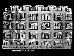 GHOSTBUSTERS screen